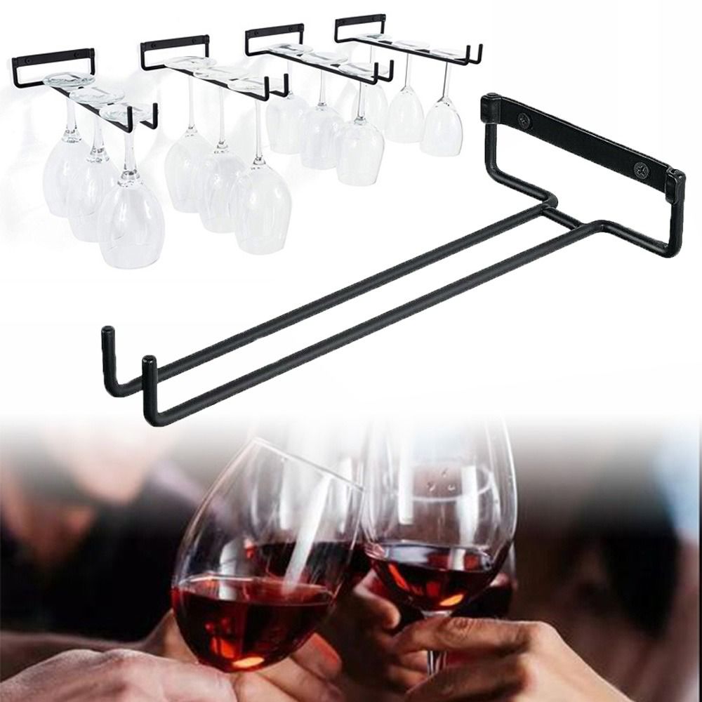 Home Bar Stand - الحائط ستيمواري حامل المطبخ كأس للنبيذ