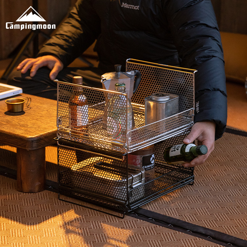 Home Bar Shelves - صندوق تخزين قابل للطي متعدد الوظائف