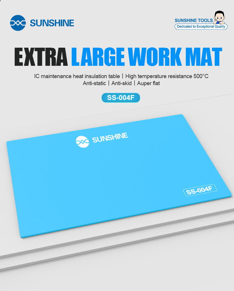 Bar Mat Rubber - أشعة الشمس SS-004F كبيرة سيليكون لحام