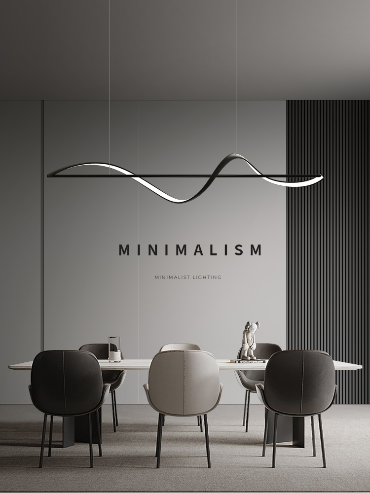 Home Bar Word - أضواء Led حديثة بمنحنى بسيط ،