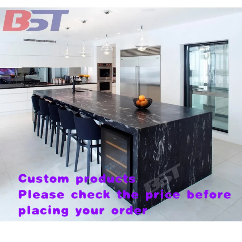 Home Bar And Counter - تصميمات جزيرة مطبخ حديثة وعصرية جديدة
