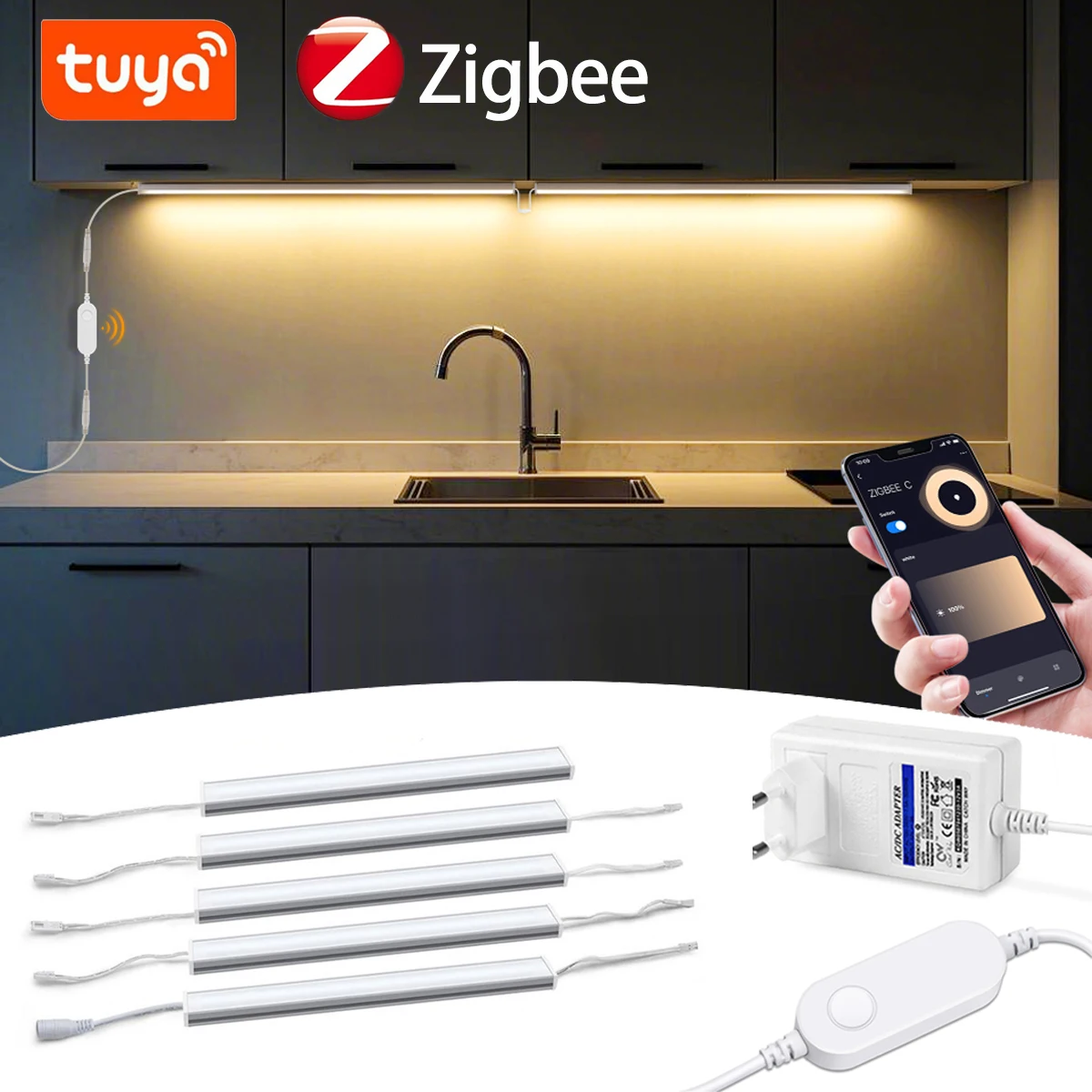مصباح LED ذكي بتقنية Zigbee لل - مراجعة Home Bar And Cabinet وسعره