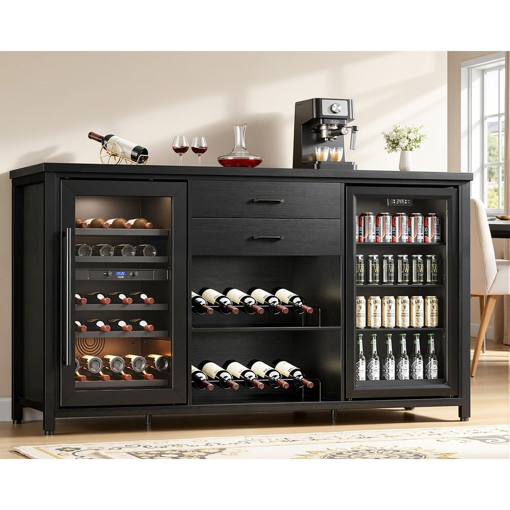 خزانة بار كبيرة بمساحة تخزين م - مراجعة Home Bar And Cabinet وسعره