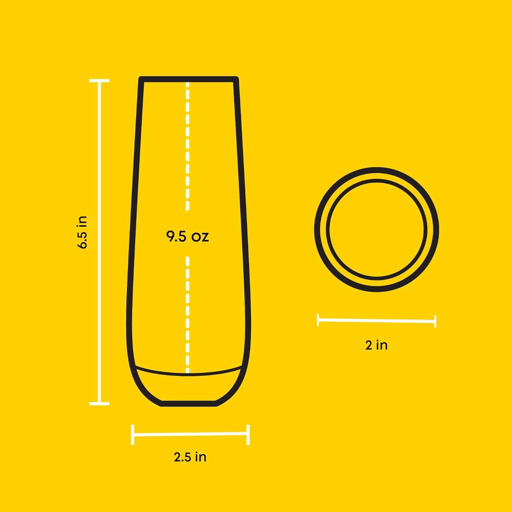 مجموعة من 8 كؤوس شمبانيا بدون  - مراجعة Highball Glass Set وسعره