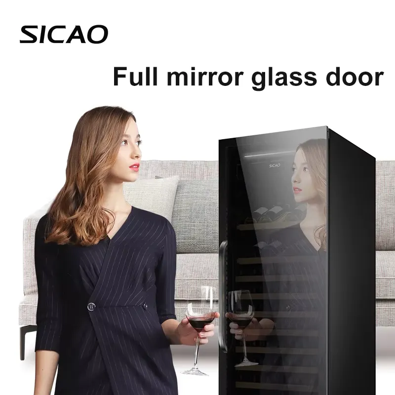 ثلاجة نبيذ كهربائية ذات منطقتي - مراجعة Home Bar And Fridge وسعره