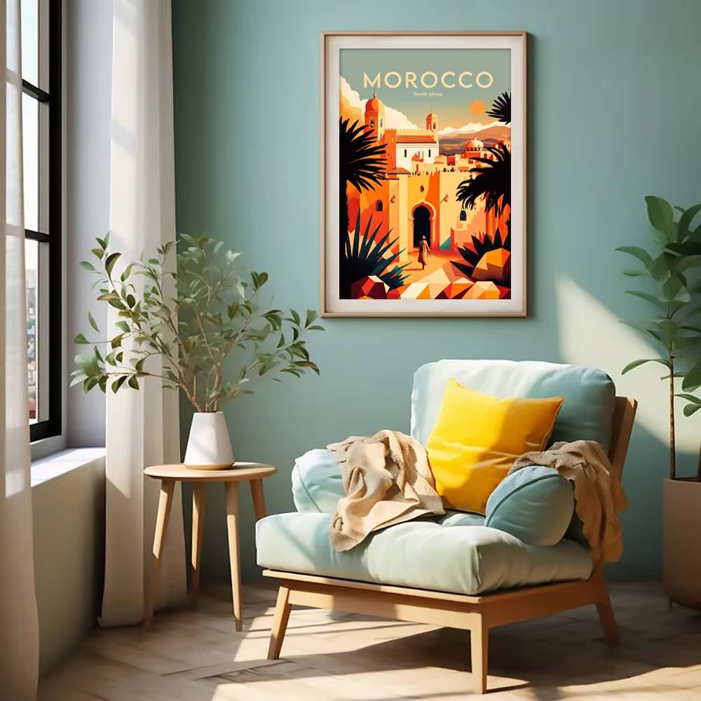 لوحة فنية جدارية بتصميم ماسي ل - مراجعة Home Barcelona وسعره