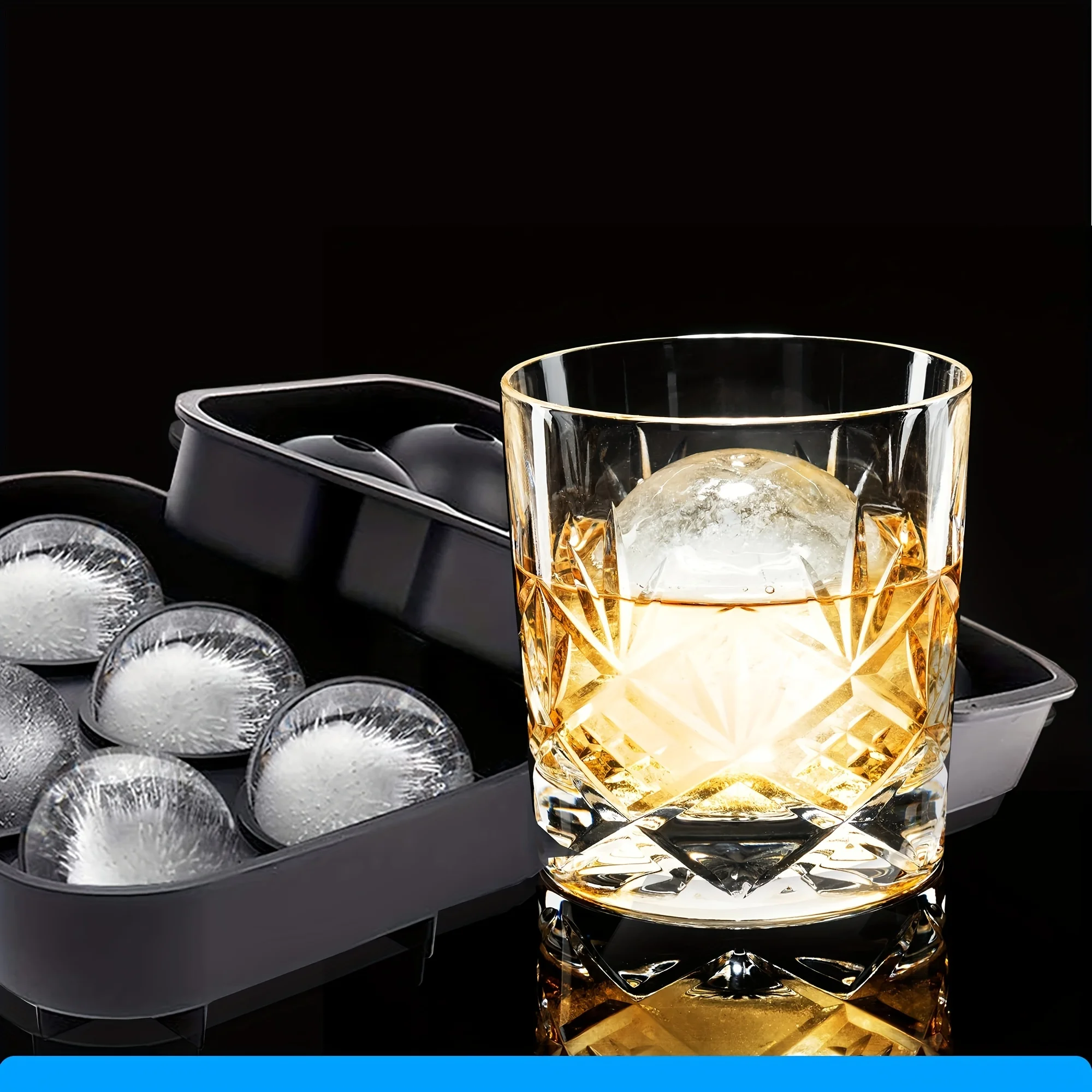 قالب مكعبات ثلج ورود ثلاثي الأ - مراجعة Ice Mold Sphere وسعره