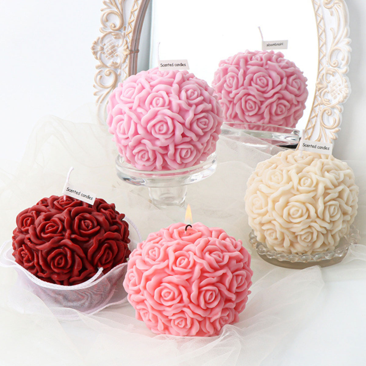 قالب شموع من سلسلة زهور متعددة - مراجعة Ice Mold Sphere وسعره