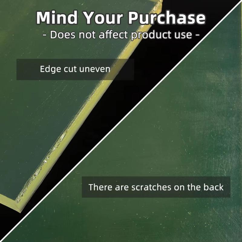 لوح تقطيع وتخريم من البولي يور - مراجعة Bar Mat Rubber وسعره