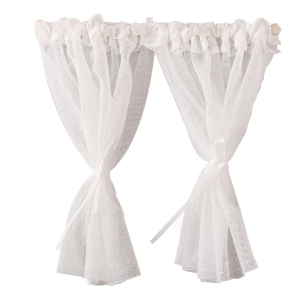ستائر زهرية جميلة لبيت الدمى ب - مراجعة Home Bargains وسعره