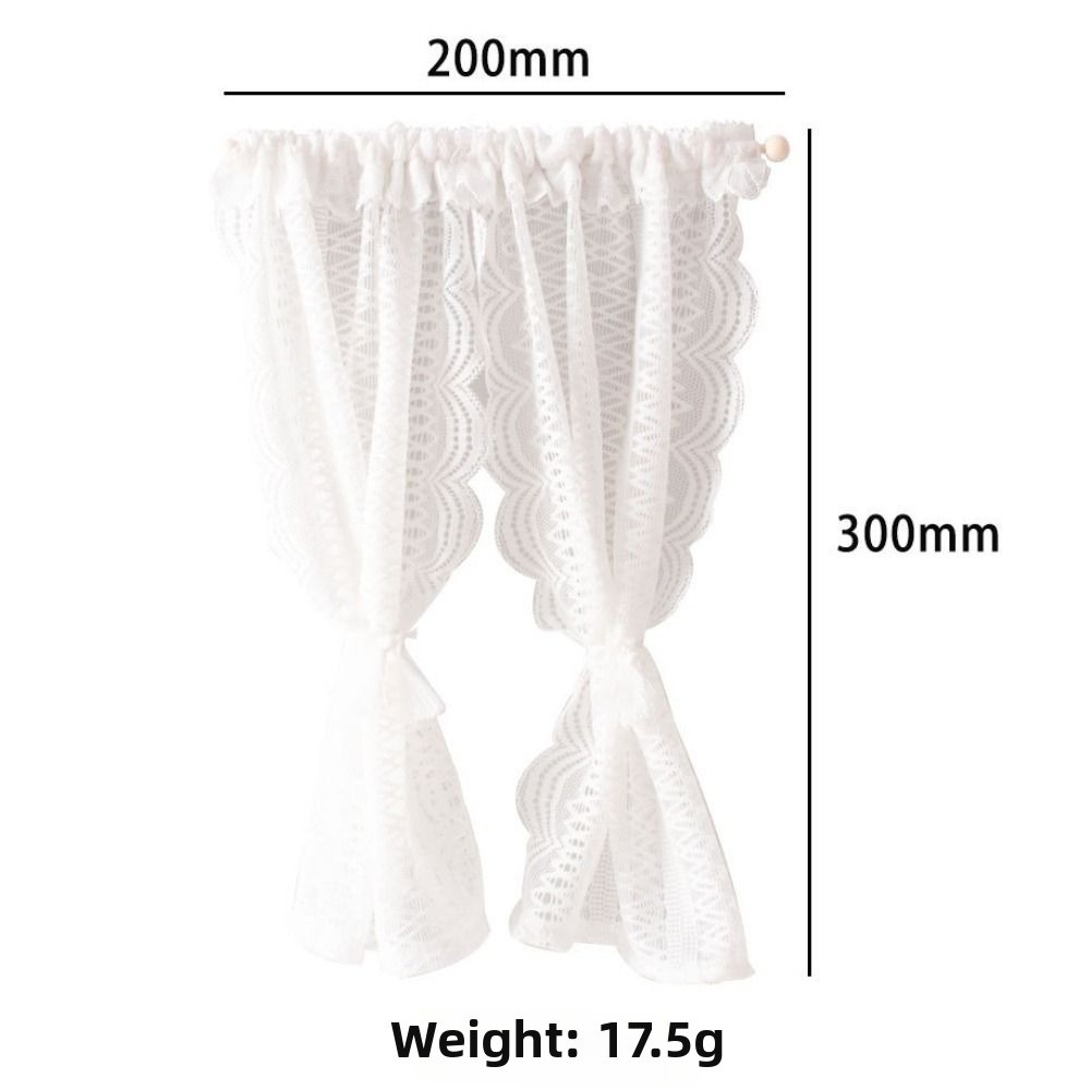 ستائر زهرية جميلة لبيت الدمى ب - مراجعة Home Bargains وسعره