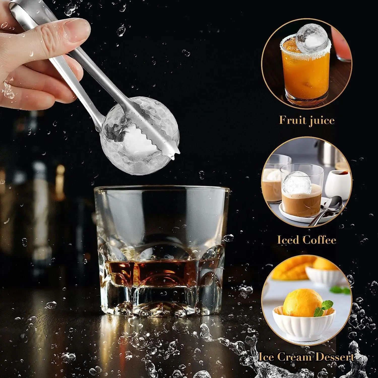 صانع كرات الثلج من السيليكون ل - مراجعة Ice Mold Sphere وسعره