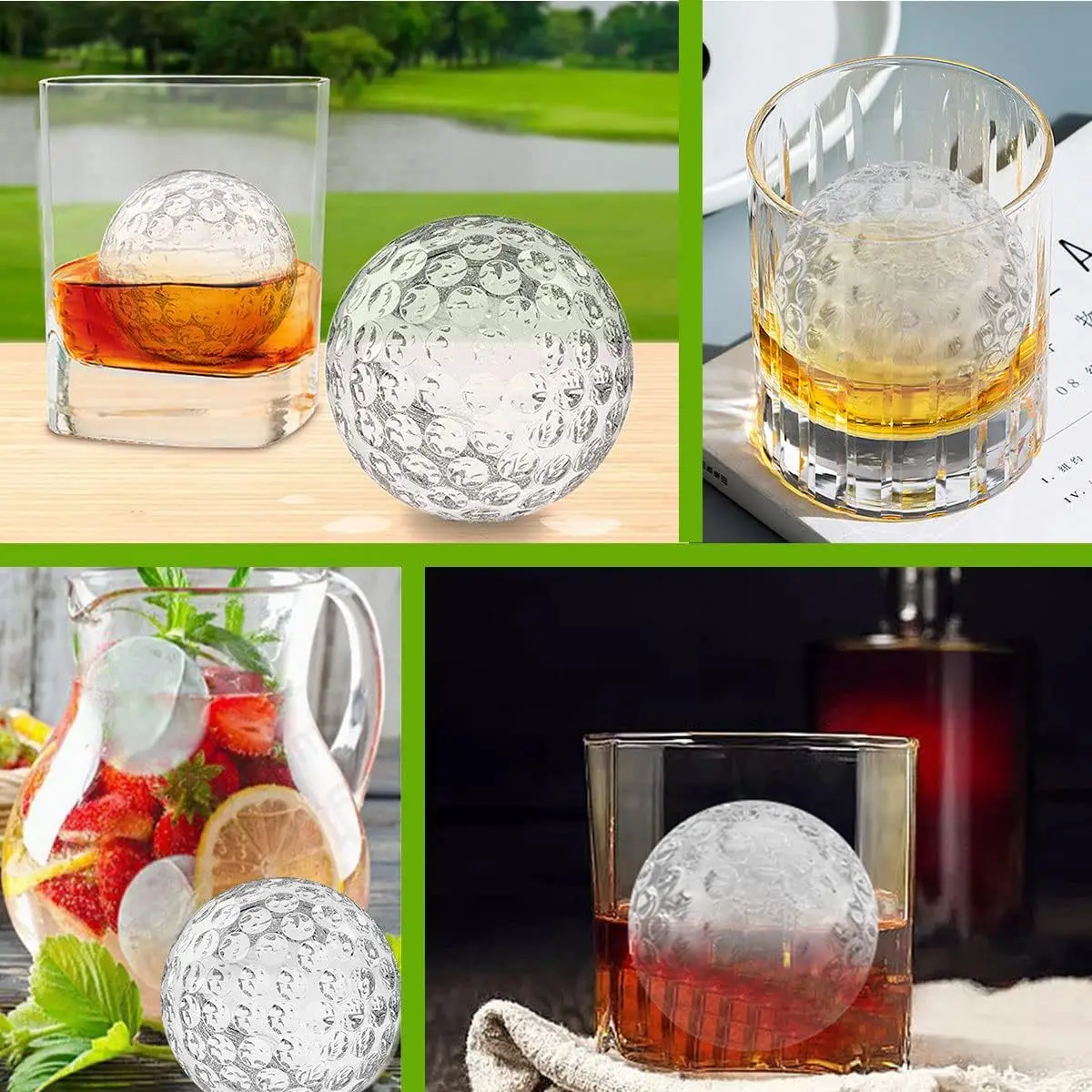 صانع كرات الثلج من السيليكون ل - مراجعة Ice Mold Sphere وسعره