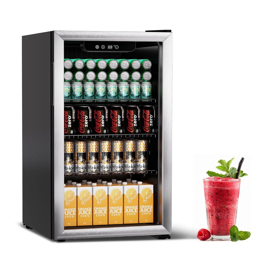 ثلاجة مشروبات مدمجة تتسع لـ 11 - مراجعة Home Bar And Fridge وسعره