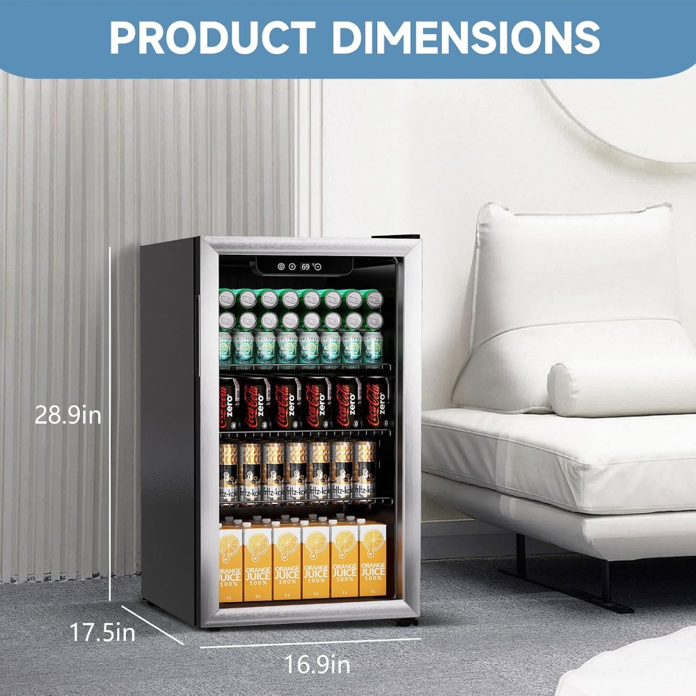 ثلاجة مشروبات مدمجة تتسع لـ 11 - مراجعة Home Bar And Fridge وسعره
