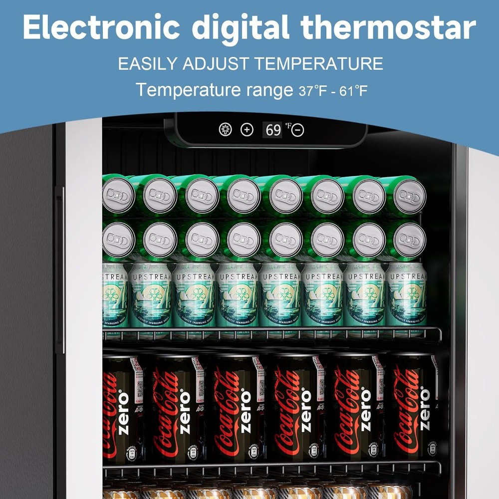 ثلاجة مشروبات مدمجة تتسع لـ 11 - مراجعة Home Bar And Fridge وسعره