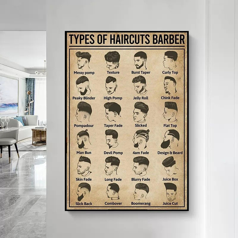 ملصق وطباعة على قماش بتصميمات  - مراجعة Home Barber وسعره