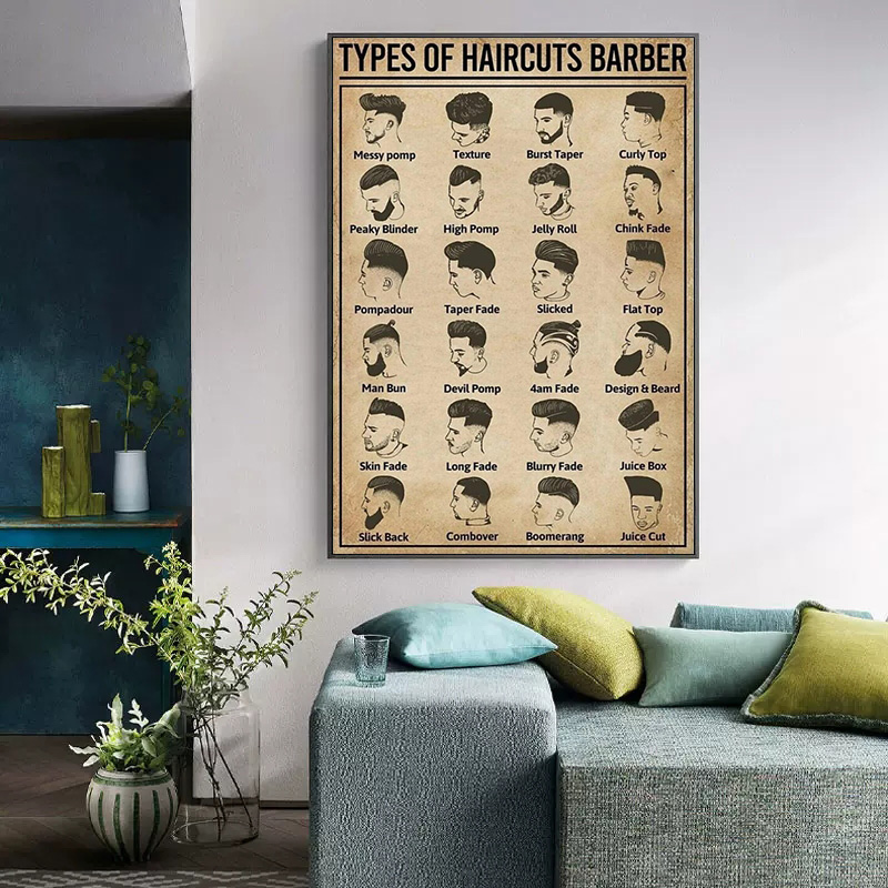 ملصق وطباعة على قماش بتصميمات  - مراجعة Home Barber وسعره