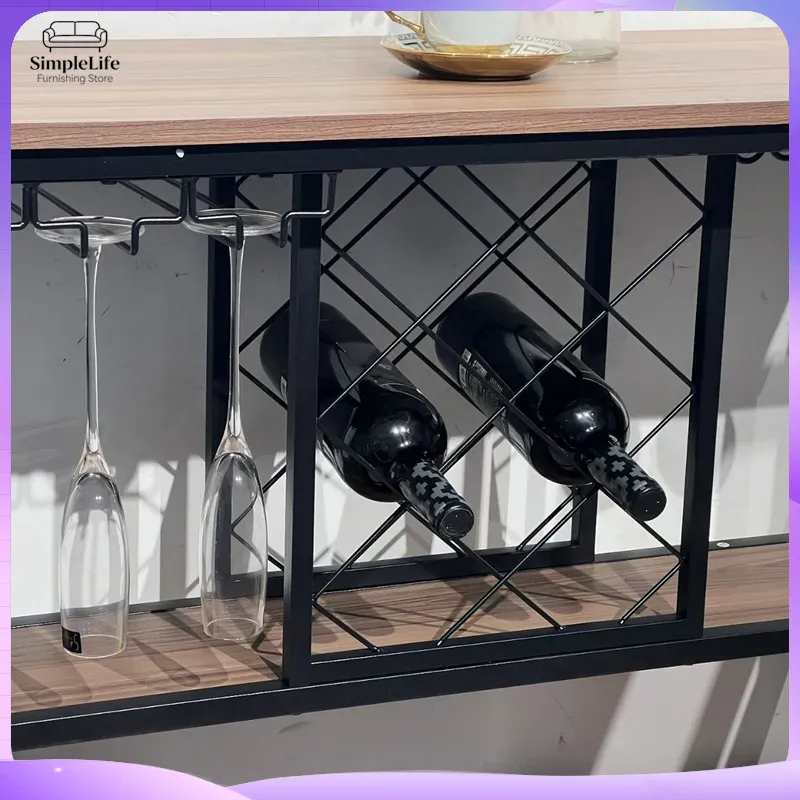 عربة مطبخ متعددة الوظائف مع أر - مراجعة Home Bar Shelves وسعره