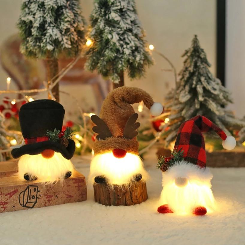 عيد الميلاد LED دمية قلادة شجر - مراجعة Home Bargains وسعره