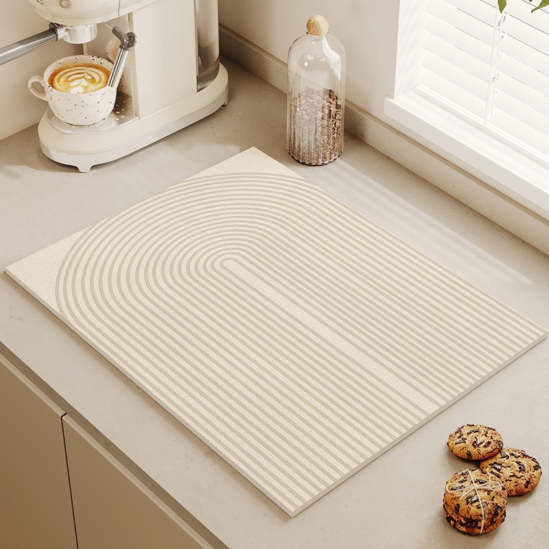 حصيرة تجفيف من الدياتومايت بال - مراجعة Bar Mat Rubber وسعره