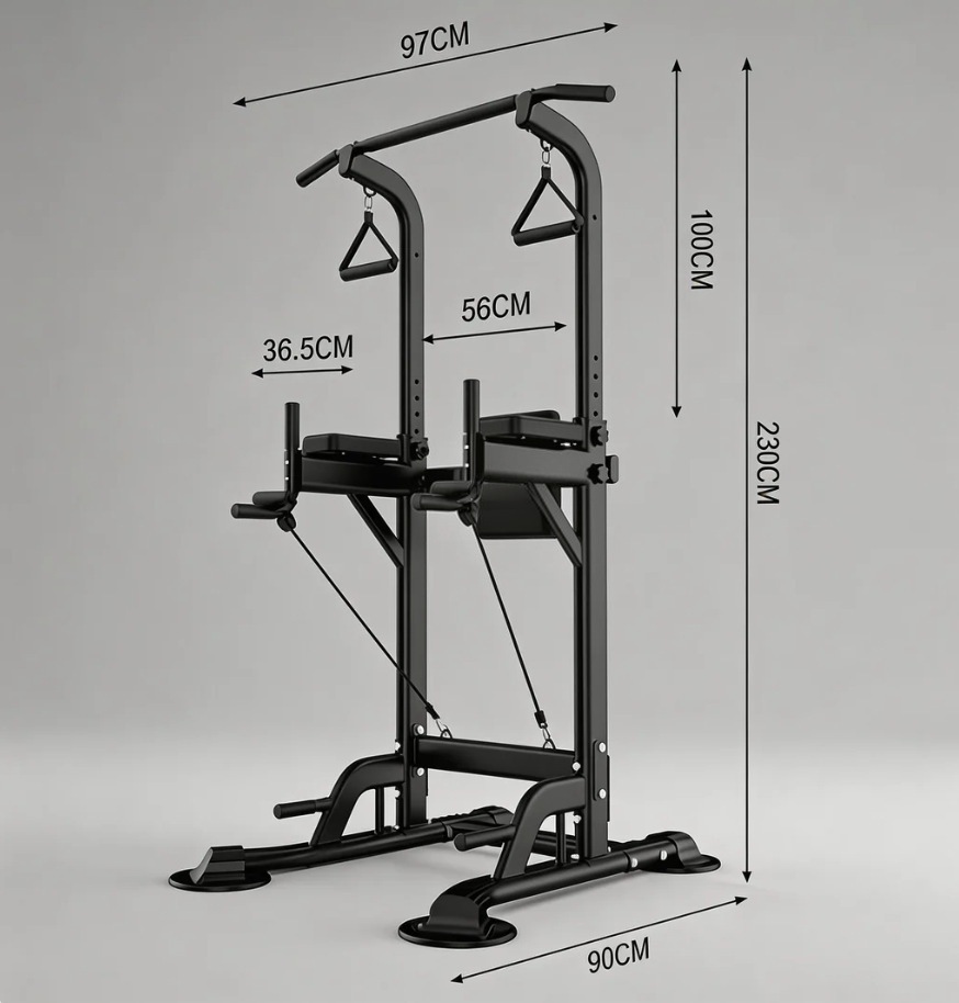 جهاز تدريب القوة المنزلي متعدد - مراجعة Home Bar Stand وسعره
