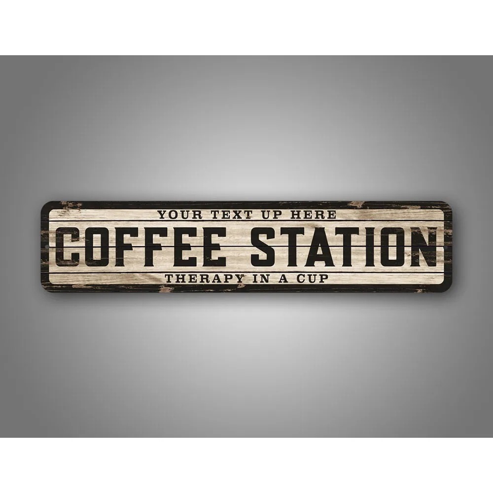 لافتة خشبية مخصصة بشعار نصي 4× - مراجعة Home Bar And Coffee وسعره
