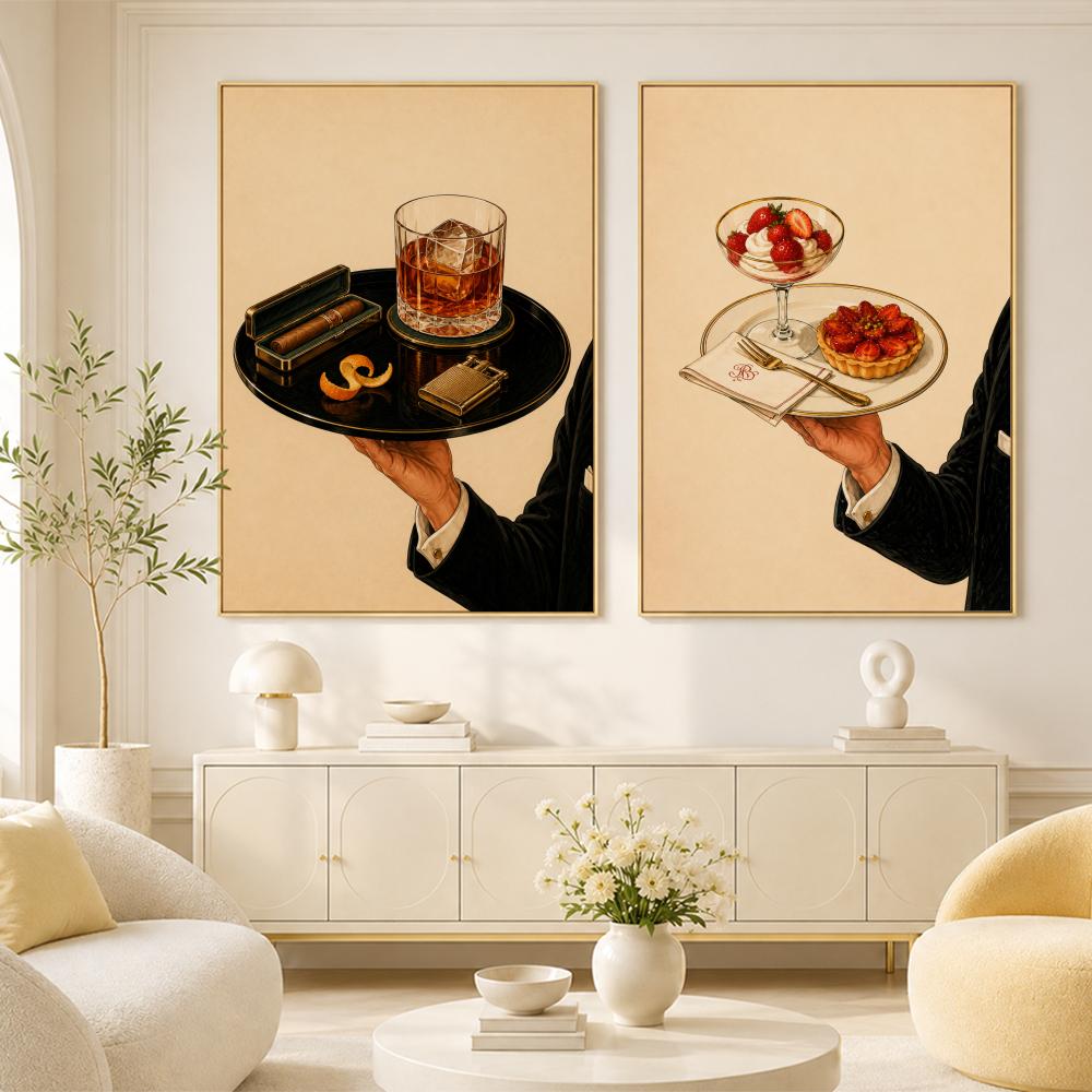 لوحة فنية جدارية بتصميم أسطوان - مراجعة Home Bar Lounge وسعره