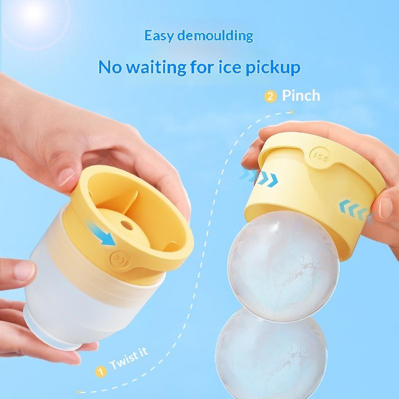قالب صنع كرات الجيلي المستديرة - مراجعة Ice Mold Sphere وسعره