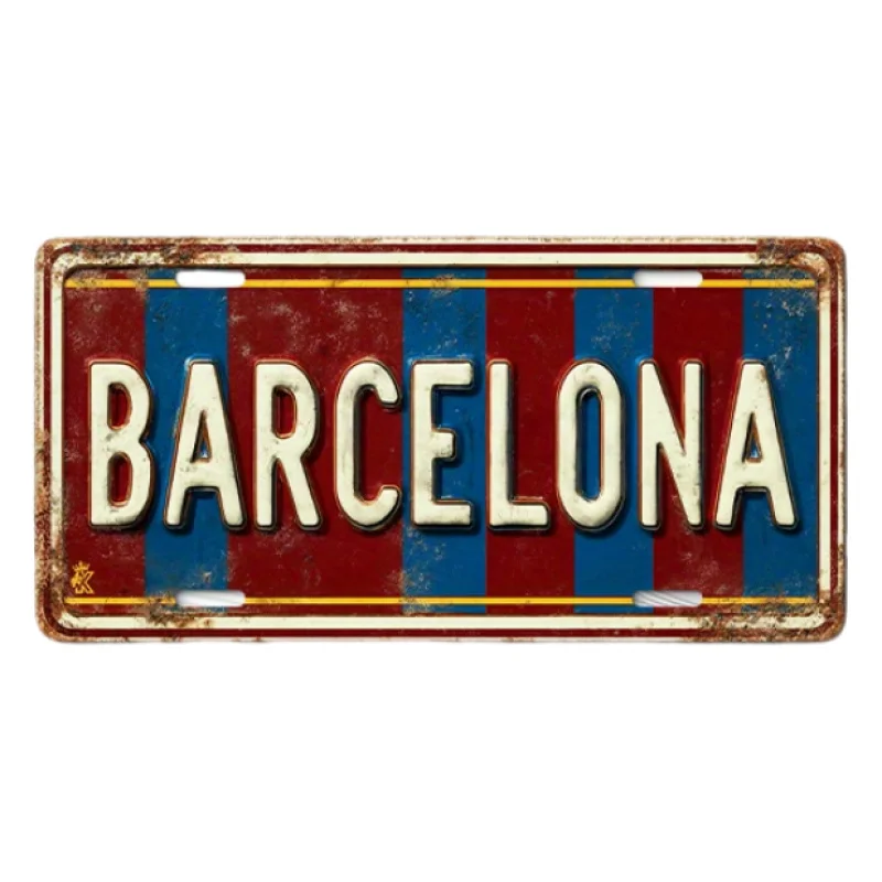 لافتة خشبية مسطحة ثنائية الأبع - مراجعة Home Barcelona وسعره