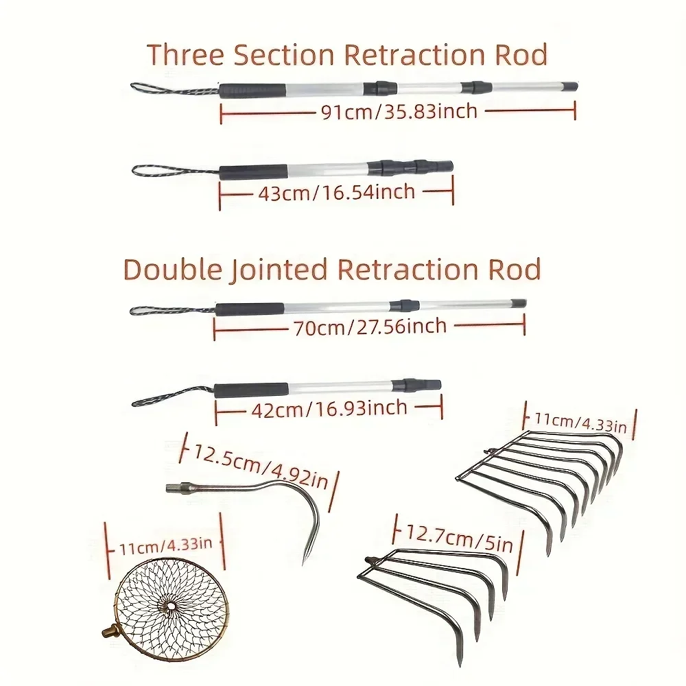1 قطعة JOOYOO تلسكوبي الألومني - مراجعة Ice Pick Pick وسعره