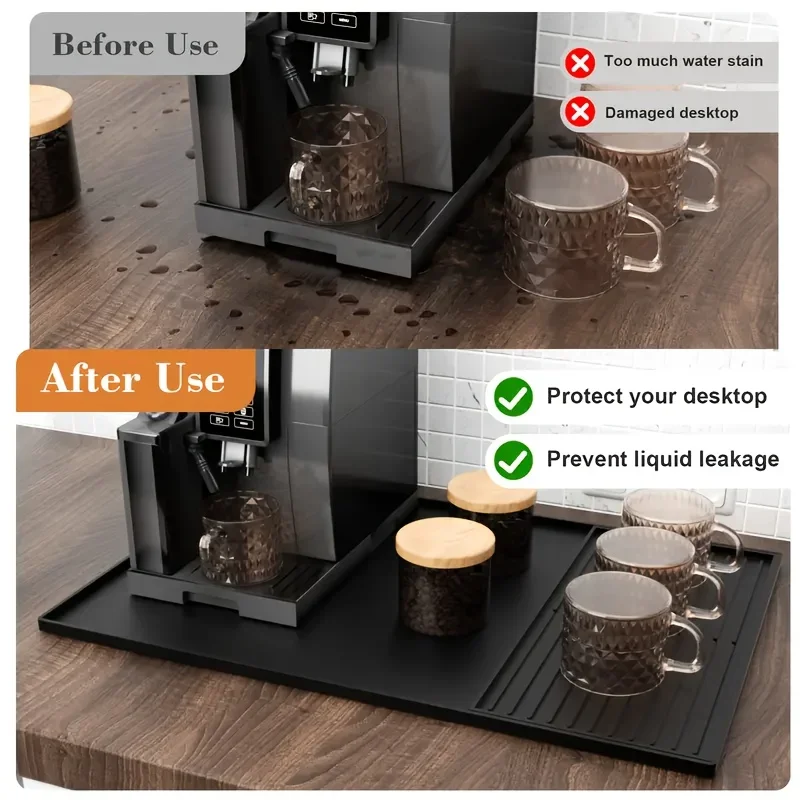حصيرة قهوة من السيليكون 2 في 1 - مراجعة Home Bar And Counter وسعره