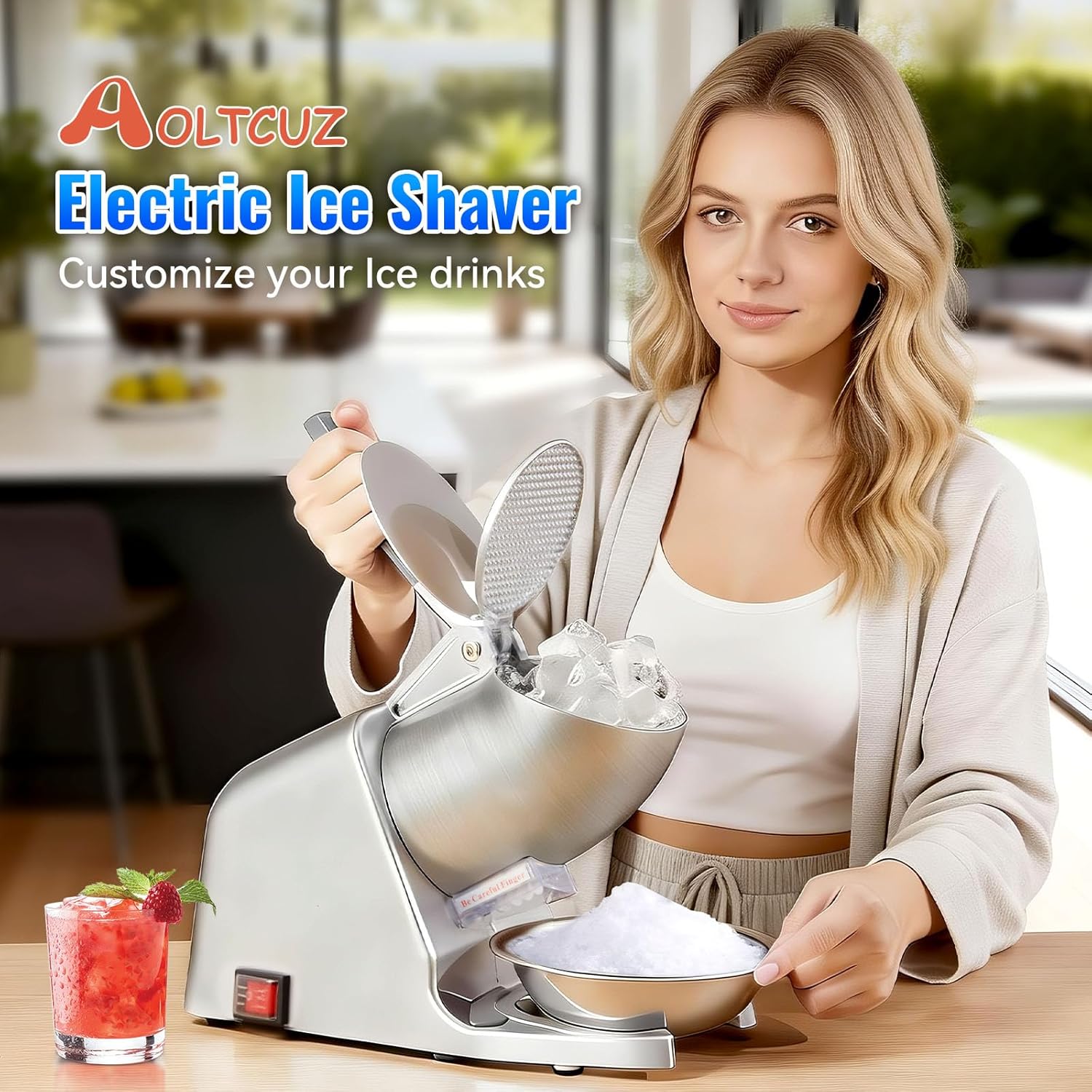 آلة تقطيع الثلج بقوة 186 رطل/س - مراجعة Ice Pick Pick وسعره