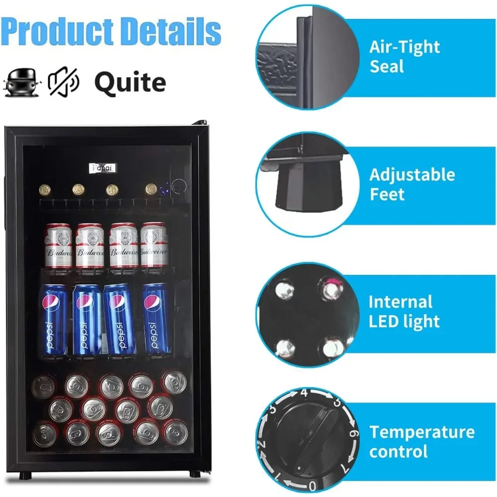 - ثلاجات المشروبات 120 علبة ثل - مراجعة Home Bar And Fridge وسعره