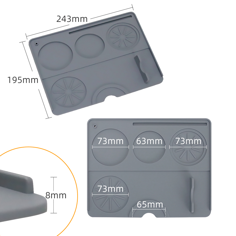 سدادة قهوة حصيرة اسبريسو Porta - مراجعة Bar Mat Rubber وسعره