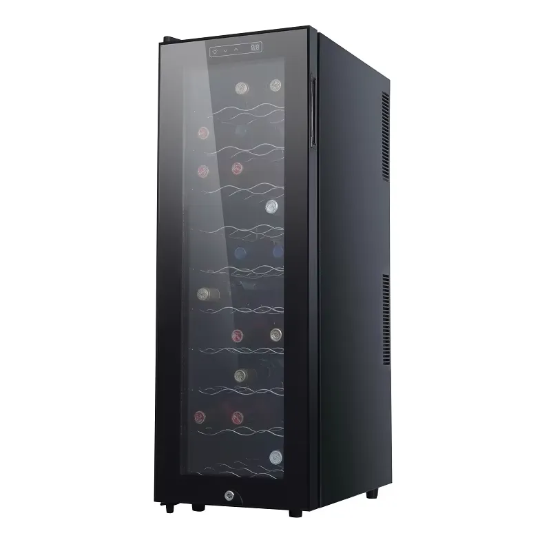 ثلاجة نبيذ قائمة بذاتها مع باب - مراجعة Home Bar And Fridge وسعره