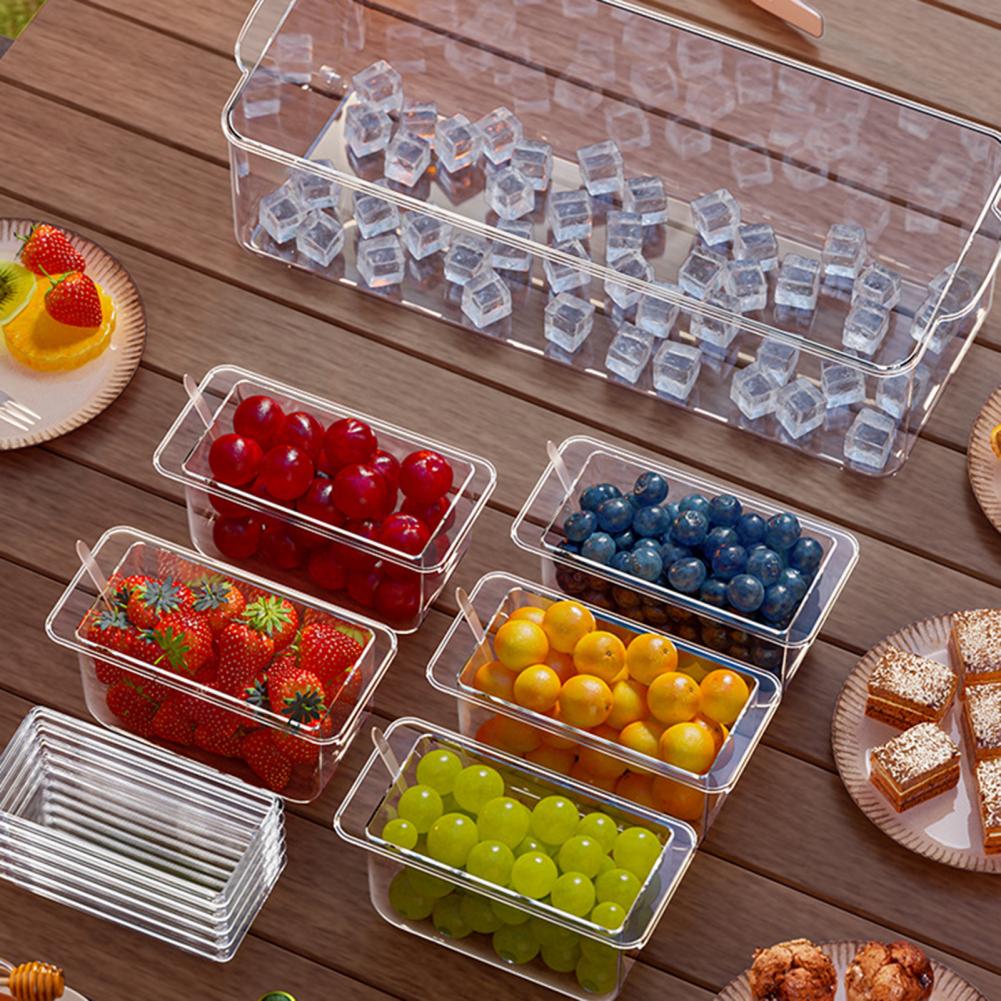 طقم تقديم التاكو للحفلات، منظم - مراجعة Garnish Tray Set وسعره