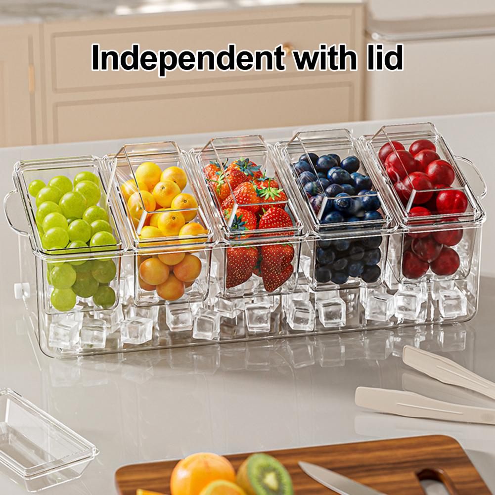 طقم تقديم التاكو للحفلات، منظم - مراجعة Garnish Tray Set وسعره