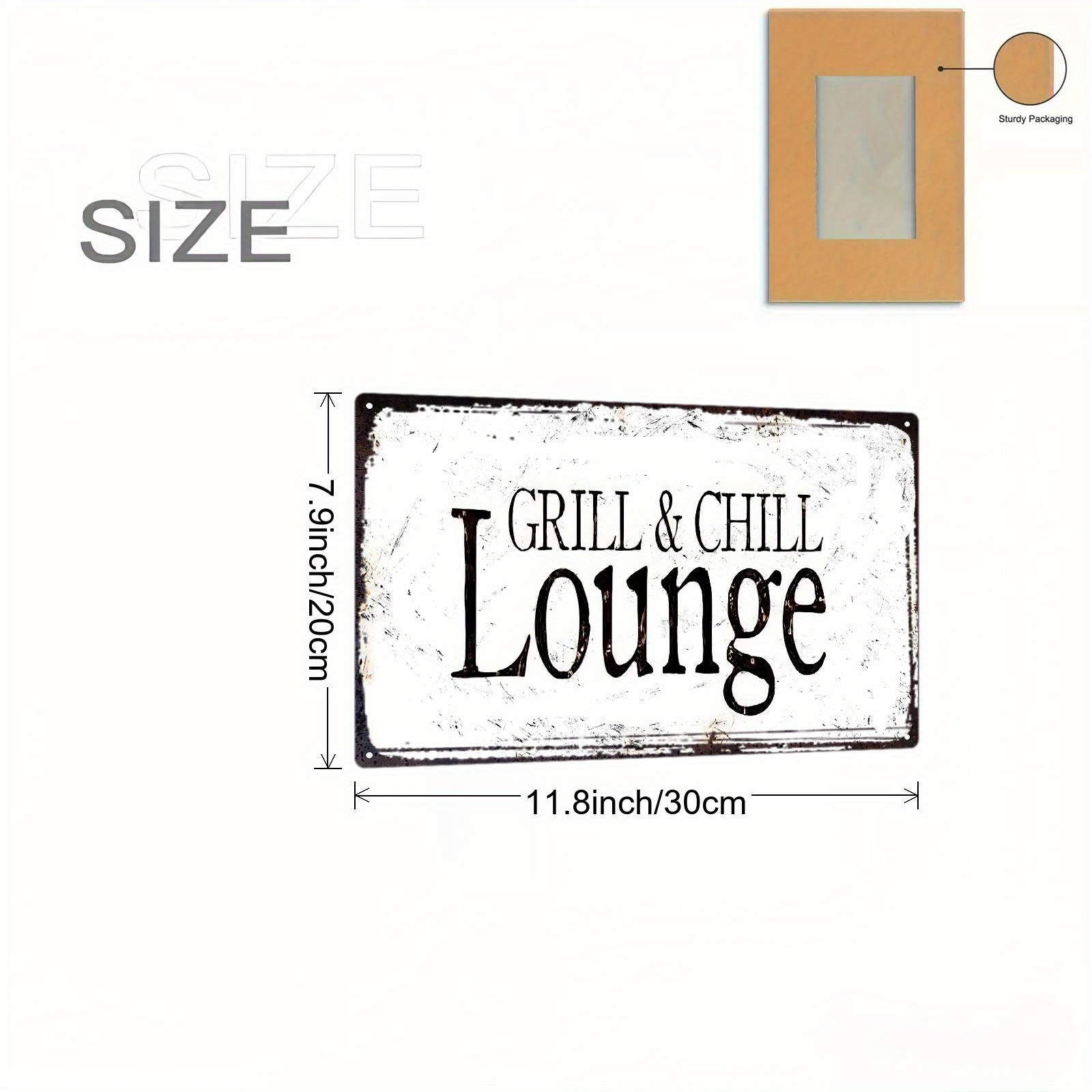 لافتة معدنية - لوحة جدارية معد - مراجعة Home Bar Lounge وسعره