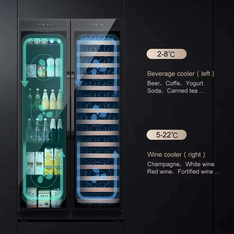 ثلاجة مشروبات مدمجة ببابين، مب - مراجعة Home Bar And Fridge وسعره